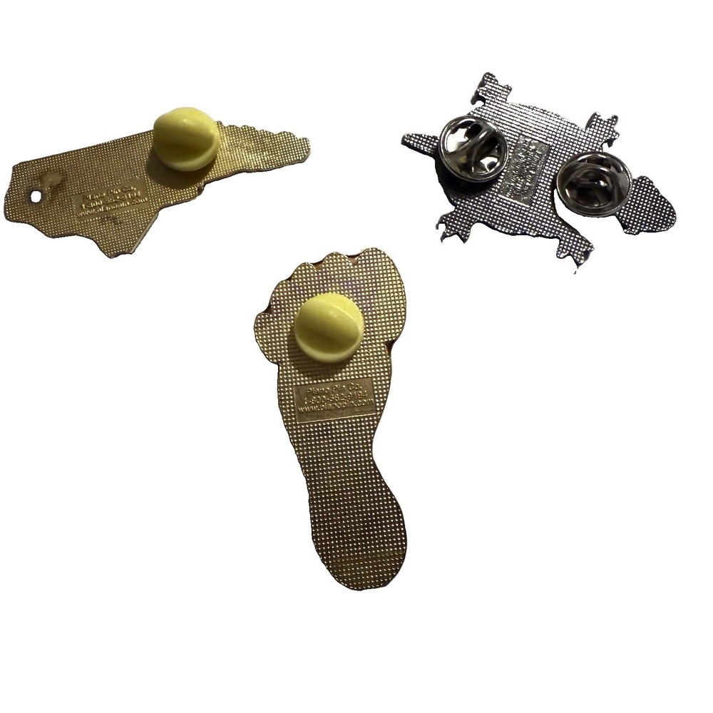 Vintage Turtle Foot Pin Brooch Lot (3) Odyssey of the Mind 2002 North Carolina - Picture 5 of 6